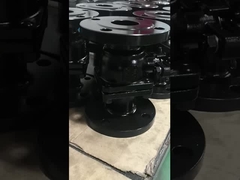 CF8 Kugelmaterial Sitzkugelventil für hohe Temperaturbereiche -20 °C bis 280 °C Leistung