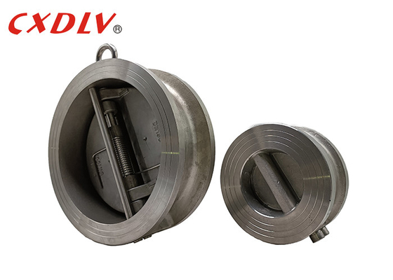 H77X-150LB Oblaten-Metalldoppelplatten-Rückschlagventil-Edelstahl-weicher Seats EPDM LÄRM PN16