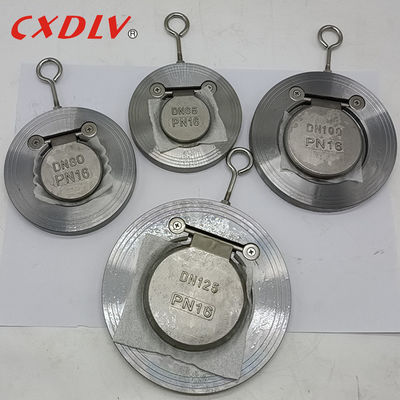PN16 Kohlenstoffstahl-Swing-Checkventil-Wafer-Muster