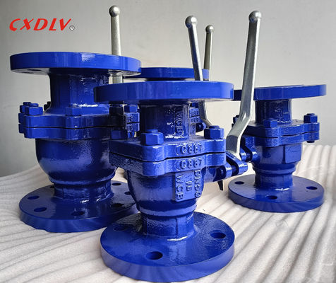 A216 Gr.WCB Flansch-Kugelhahn 2-teilig mit Handhebel PN16