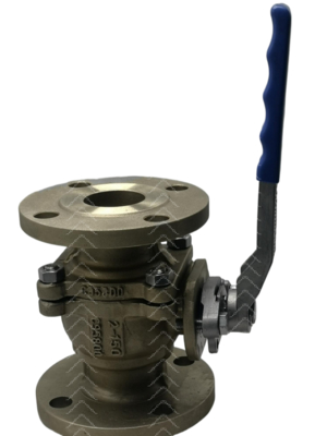 Das C95800 Kugelhahn nach ANSI-Standard ist für verschiedene Medien geeignet.