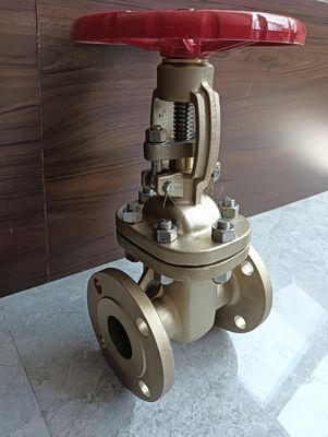 Steigendes Spindel-Handrad-Schieberventil mit 150LB Edelstahl CF8M Flanschanschlüssen für Flüssigkeitskontrolle und einfache Bedienung