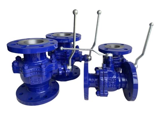 Italien Gasventil Flanschkugelventil DN50 PN16 Stück Körpergriffeventil