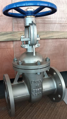 Steigende Spindel Flansch-Schieber Flexible Keilplatte Geschraubter Deckel
