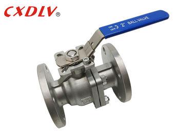 150LB 2' Flankenkugelventil aus Edelstahl CF8 CF8M Direktmontage-Kugelventil aus Edelstahl