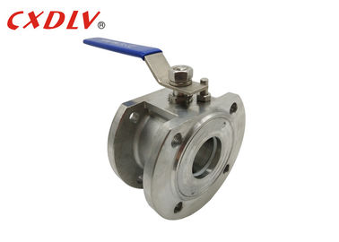 Oblate SS316 DN80 beendet Oblaten-Kugelventil CF8M 1PC PN16 mit Hebel-Leichtgewichtler
