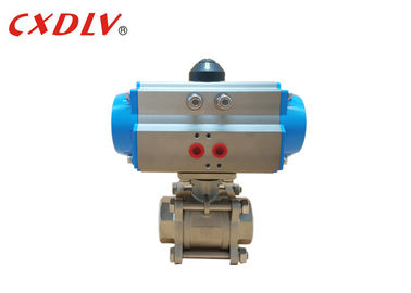 Zahnstangen-Design-Drehantrieb, pneumatischer Vierteldreh-Antrieb für pneumatisch betätigte Kugelhähne