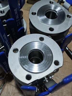 Robustes Kugelventil mit Flansche für Öl, Wasser, Gas und Zellstoff in verschiedenen Industriezweigen