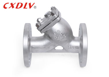 Edelstahl Y-Strainer Flanschende CF8/CF8M DN 100 Flanschverbindung