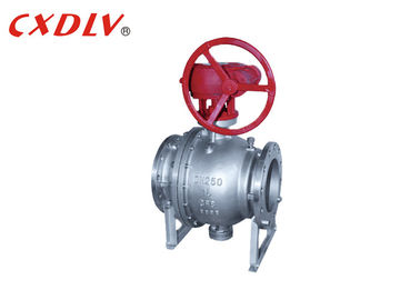 Edelstahl-Kugelventil mit Trunnion-Anbau für niedriges Drehmoment