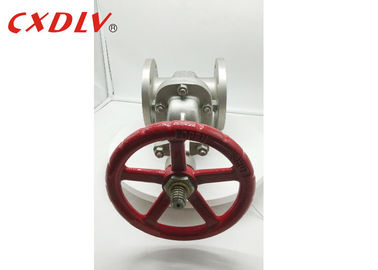 Form-Stahl-Handrad-Schieber 2" WCB CF8 flanschte Schrauben-Joch-steigender Stamm