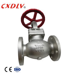 Industrielles angeflanschtes abgeschnittenes CF8M hydraulisches Kugel-Ventil ANSI