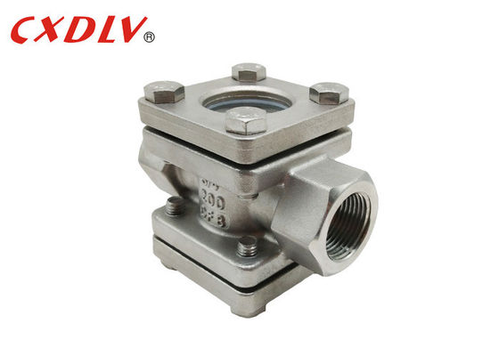 Ebene verlegte 3/4" Durchflussanzeiger, den PN16 Schauglas flanschte