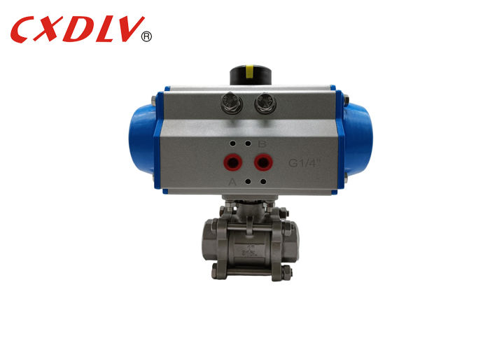 Convenient Monitoring Pneumatic Actuated Ball Valve for Seamless Integration with Limit Switch Box