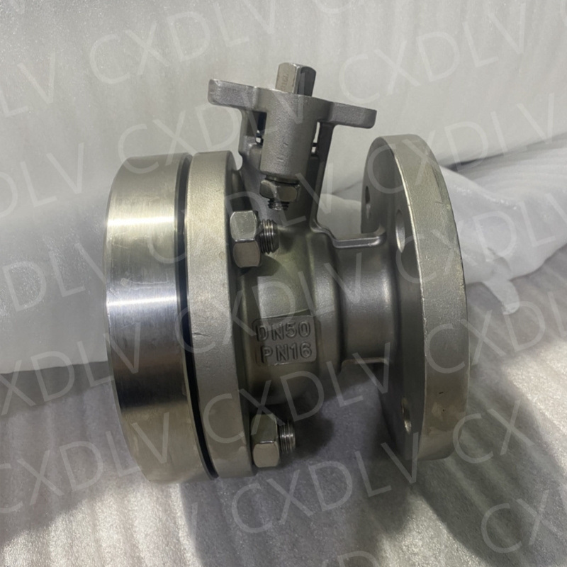 Stainless Steel Tank Bottom Stainless steel Flanged Ball Valve for precise and accurate flow control in industrial settings
