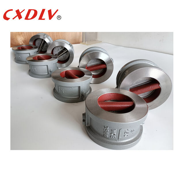 WCB-Körper, Metallsitz, Doppelplatten, Wafer-Rückschlagventil, Rückschlagventile, 150LB-Anschluss