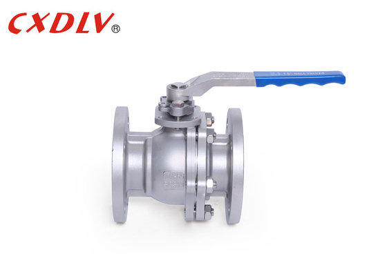 Feinguss-Edelstahl-Kugelventil mit PTFE-Dichtung und WCB-Gehäuse für Hochtemperaturumgebungen