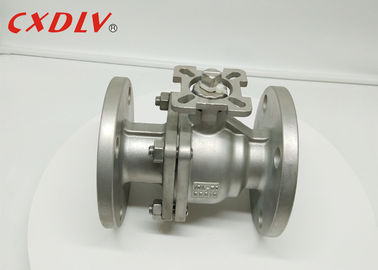 150LB flanschte Edelstahl-Kugelventil CF8M Direct Mounting Pad
