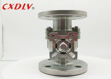 Sich hin- und herbewegende Edelstahl-Kugelventil 150LB volle Bohrung Rfs mit weichem Seat PTFE