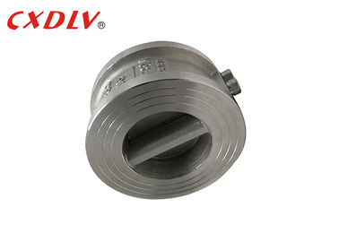 Schmetterlings-Doppeldisketten-Oblaten-Rückschlagventil-Edelstahl-Körper 1.4408/CF8M/SCS14A