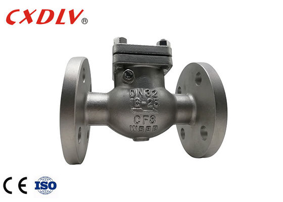 Klappe PN16 PTFE Sitzring-CF8 flanschte Rückschlagventil